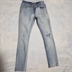 Levi Straight Distressed Jeans Big Kids - Size 12R